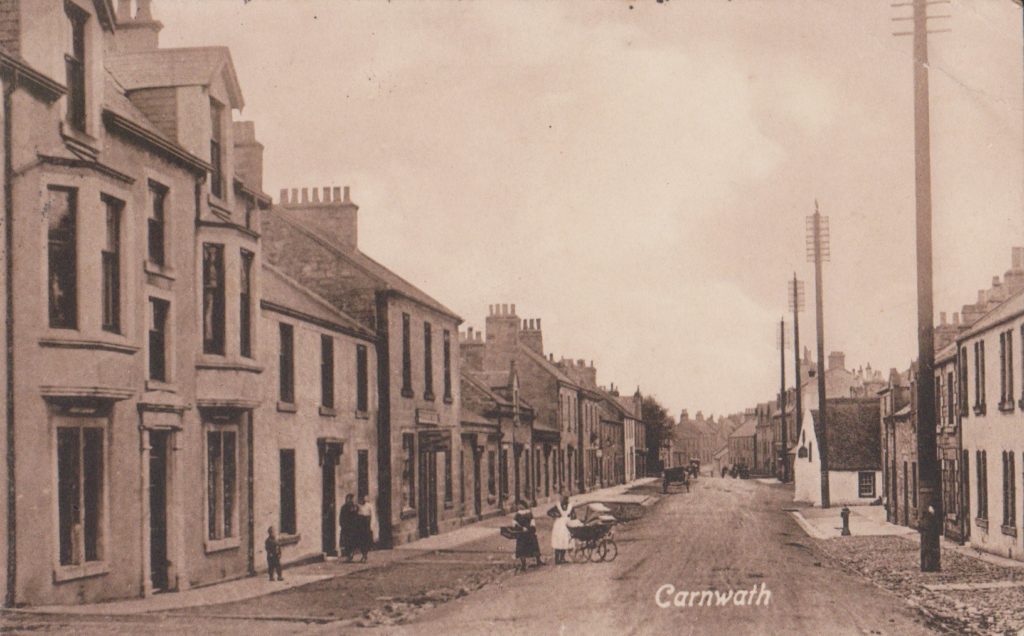 Carnwath towards tolbooth, 1916