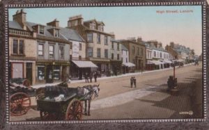 High Street in Lanark in 1914