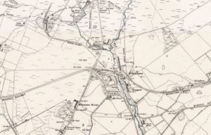 Ordnance Survey map of Wilsontown from 1898