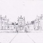 Drawing of Carmichael House