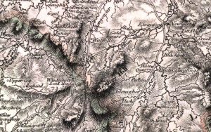 Arrowsmith map of Leadhills, 1807