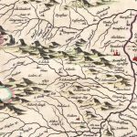 Blaeu map of Leadhills, 1654