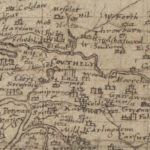 Timothy Pont map of Carnwath, 1596