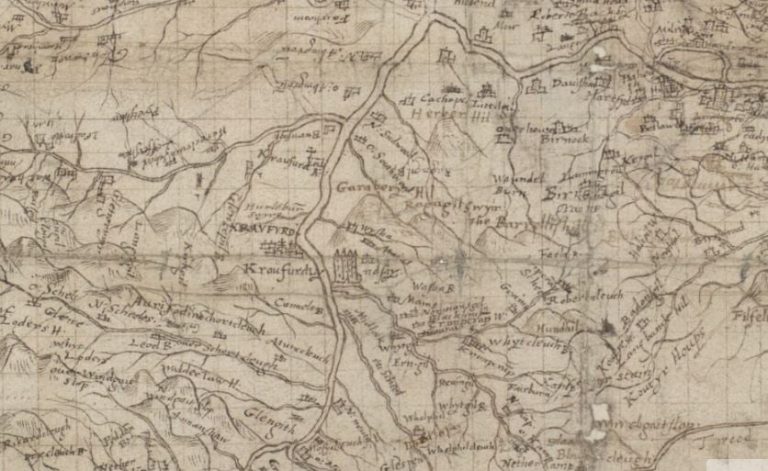 Pont Map of Crawford – Clydesdale's Heritage