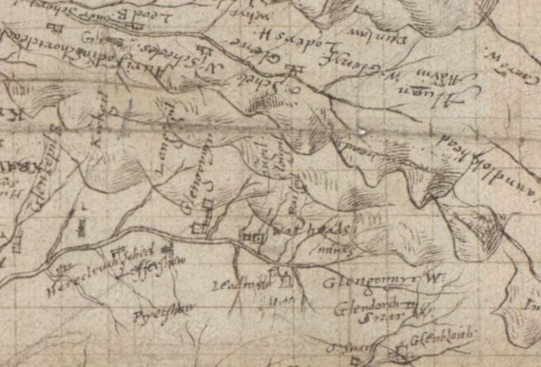 Pont Map of Leadhills area – Clydesdale's Heritage