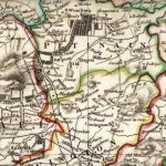 Thomson Map of Pettinain, 1832