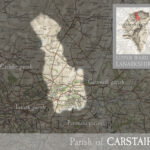 map of Carstairs parish