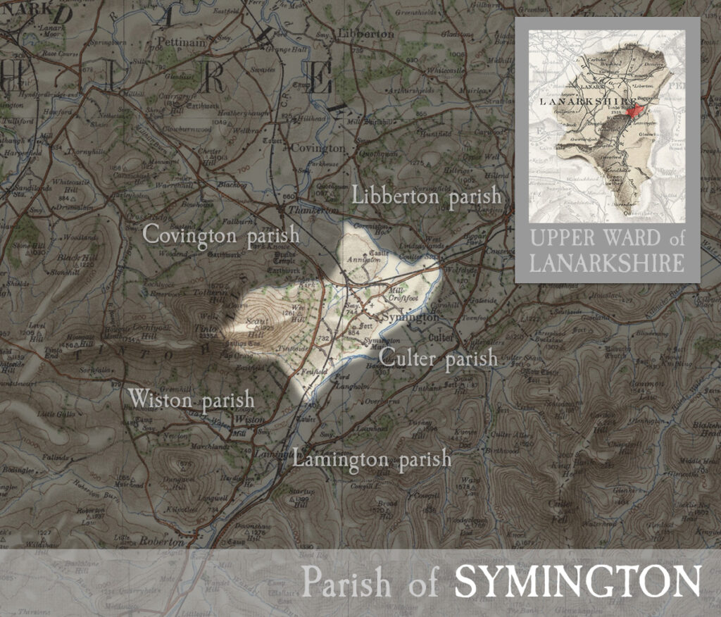 map of symington parish