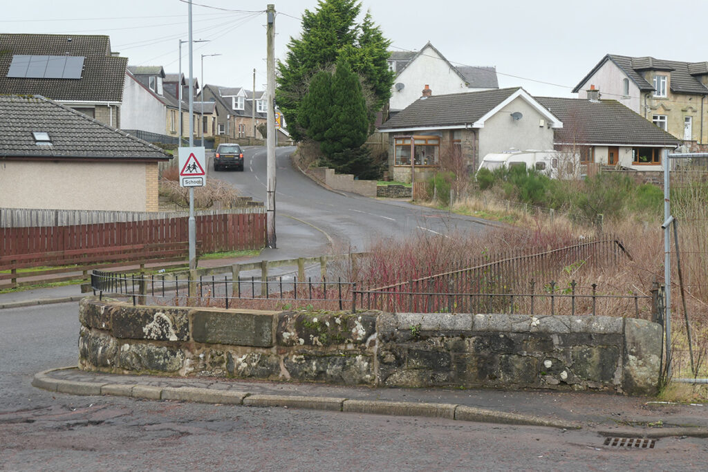 wall at Coalburn