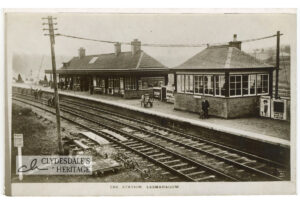 The station, Lesmahagow